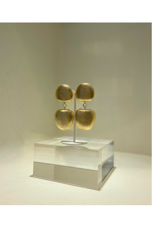 DOUBLE GOLD EARRINGS