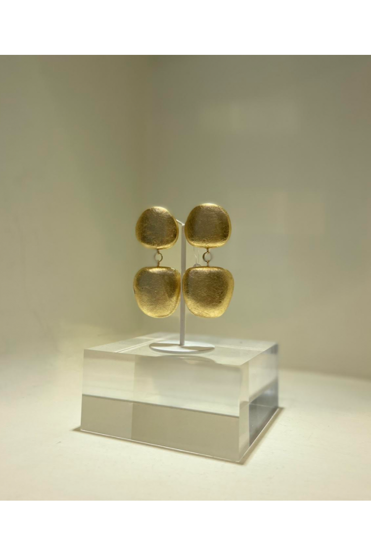 DOUBLE GOLD EARRINGS