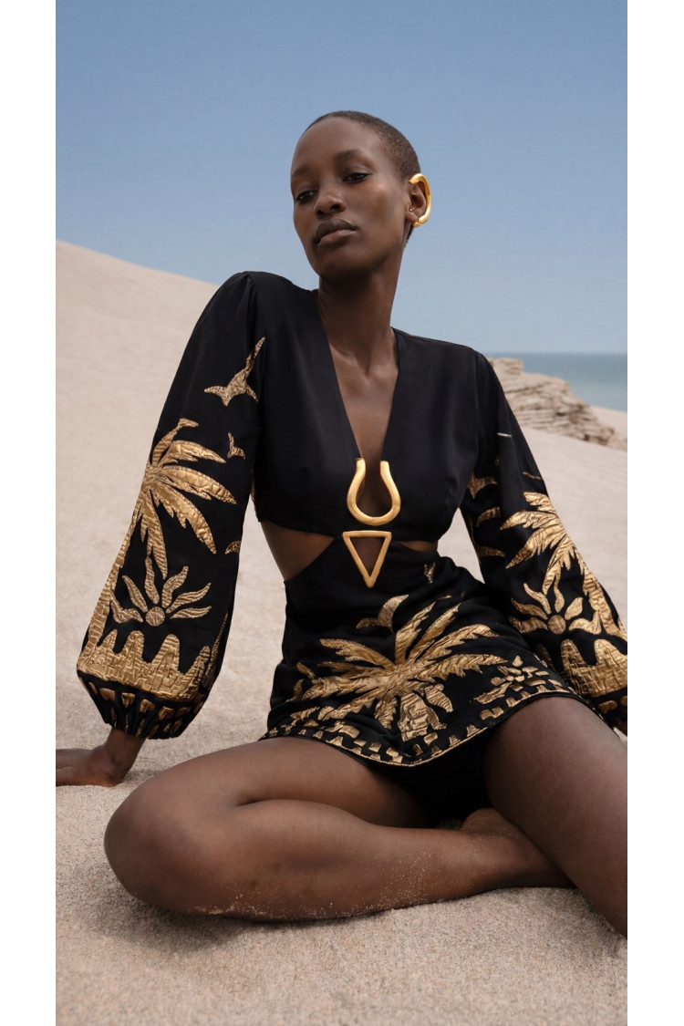 DIONIRA BLACK DRESS