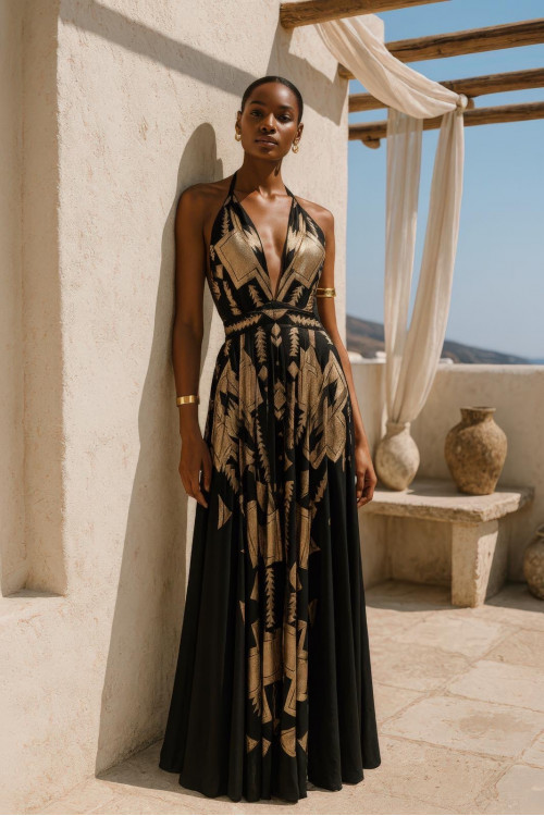 LYSSIA DRESS BLACK
