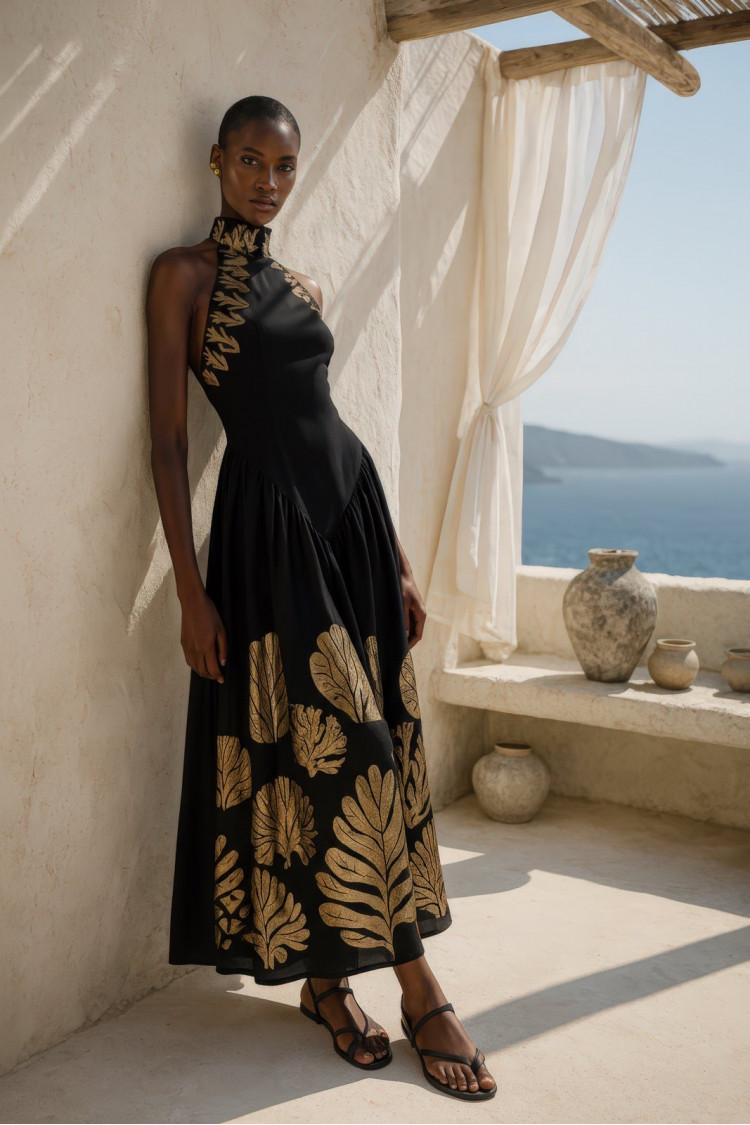 OLYSIA DRESS BLACK