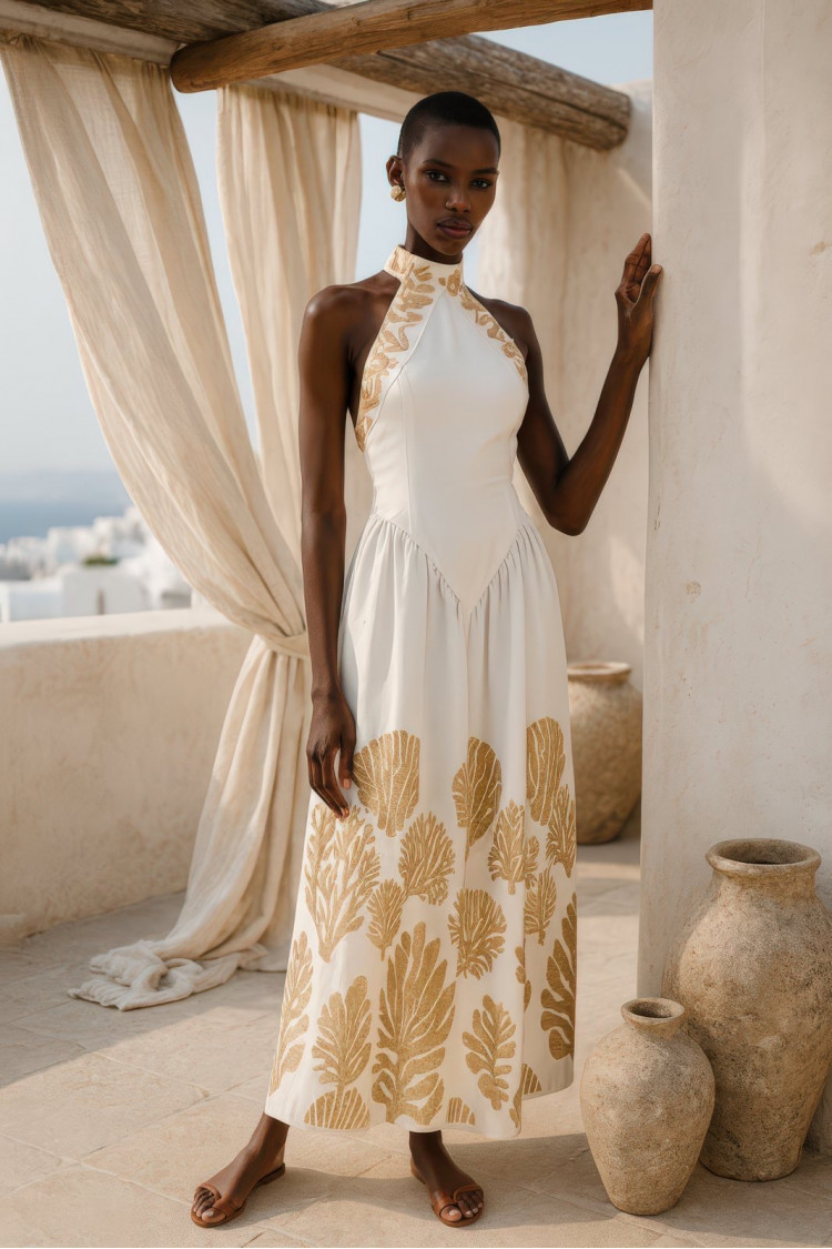 OLYSIA DRESS WHITE 