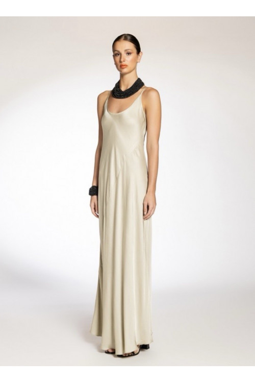 SATIN DRESS